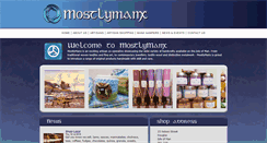 Desktop Screenshot of mostlymanx.com