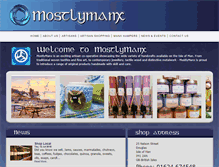 Tablet Screenshot of mostlymanx.com